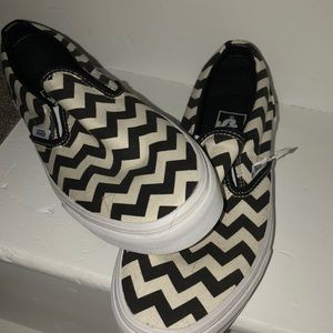 BRAND NEW vans slip ons